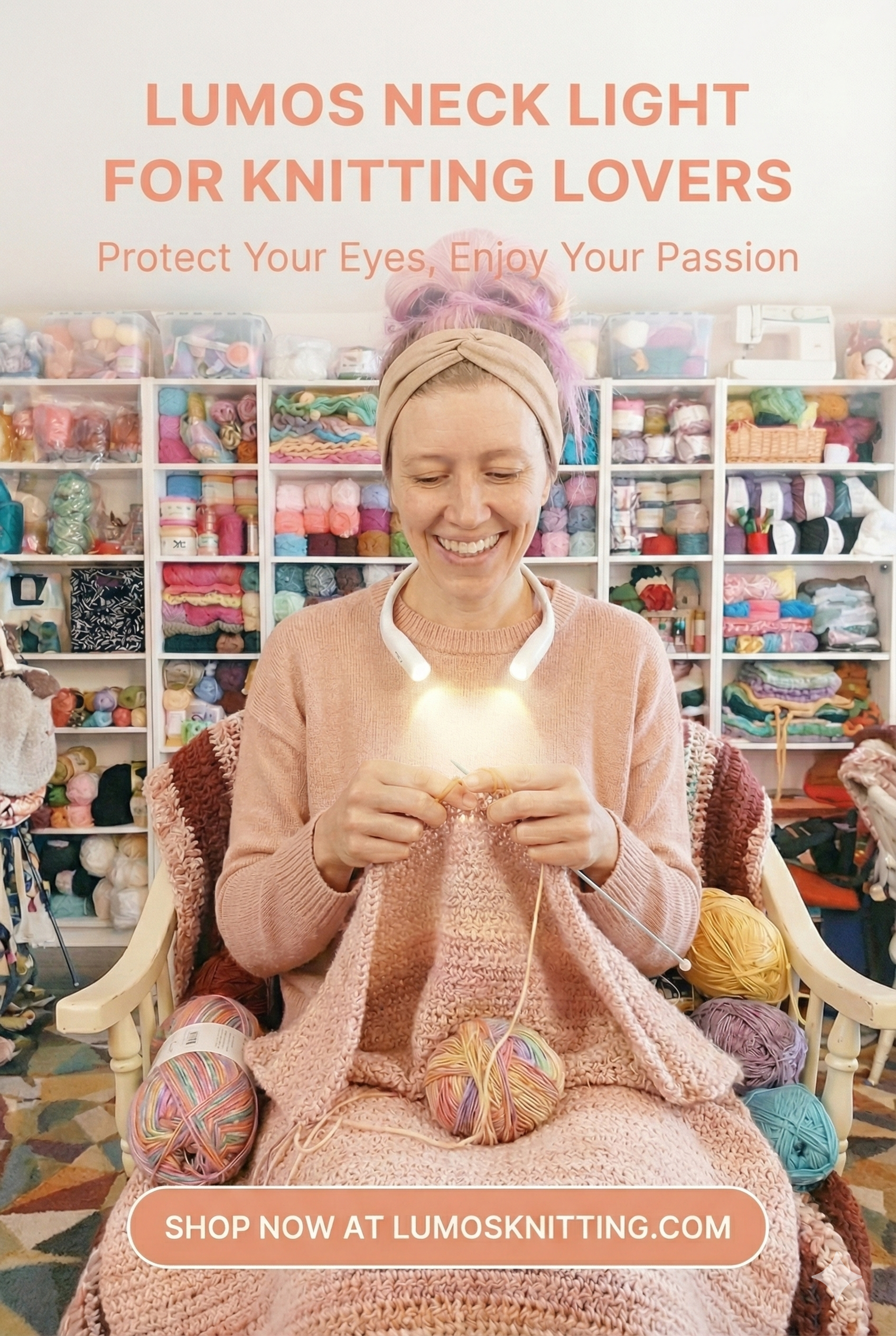 Lumos Knitting Light